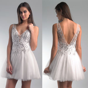 basix black label prom cocktail dress